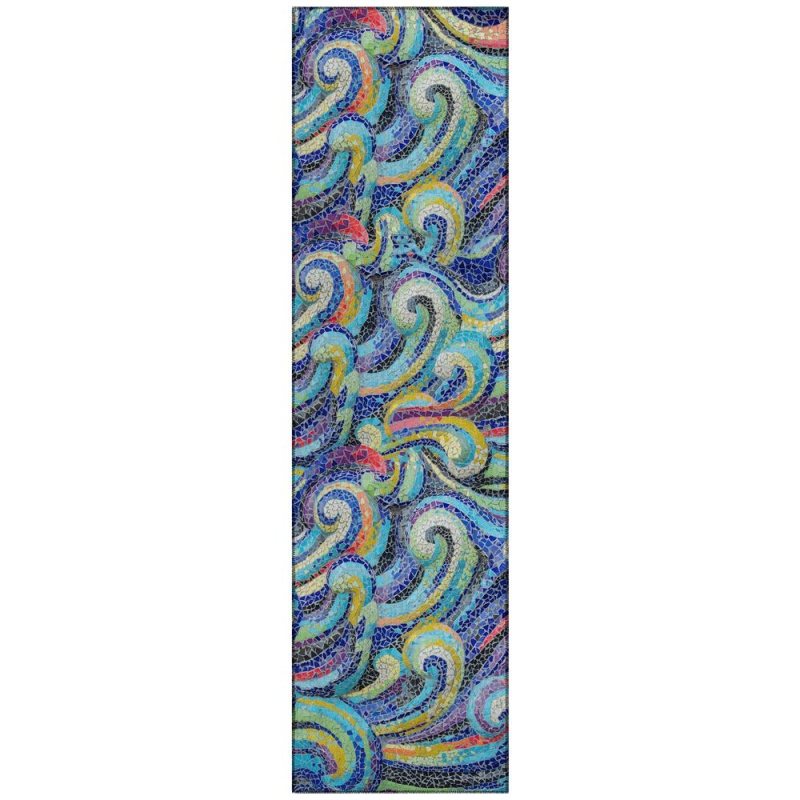 Indoor/Outdoor Surfside Ocean Runner Rug