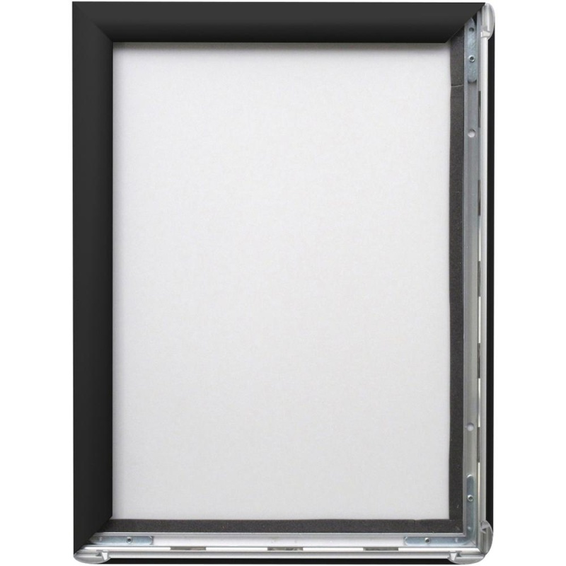 Seco Classic Snap Frame - 27" X 41" Frame Size - Rectangle - Black - 1 Each - Aluminum - Black