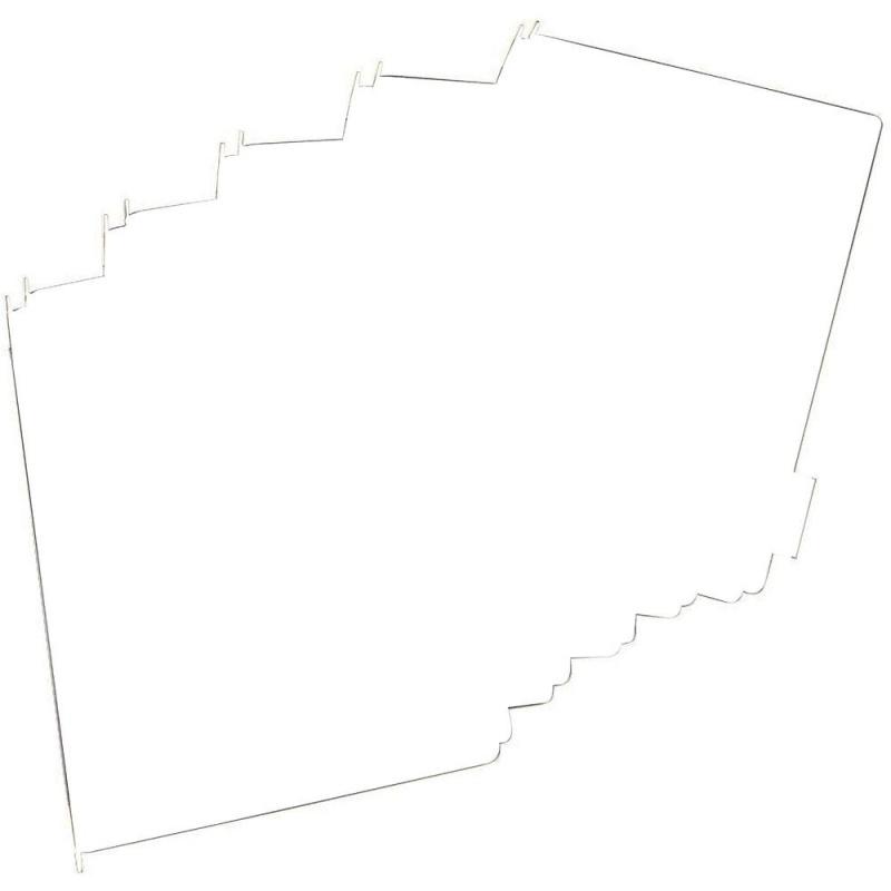 Tarifold Wire Reinforced Pivoting Display Pockets - Support Letter 8.50" X 11" Media - Wire-Reinforced, Pivot, Flexible, Spill Resistant, Smudge Resistant, Dirt Resistant - Black Frame - Polyvinyl Chl