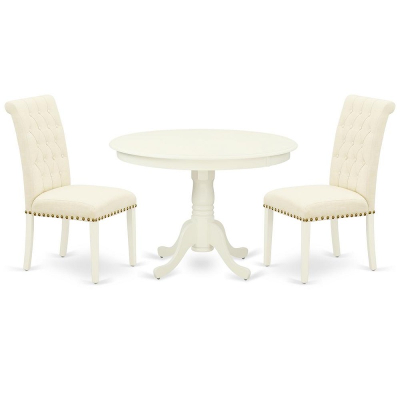 Dining Room Set Linen White