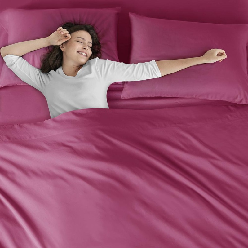 Microfiber All Season Soft Touch Sheet Set, Pink Color