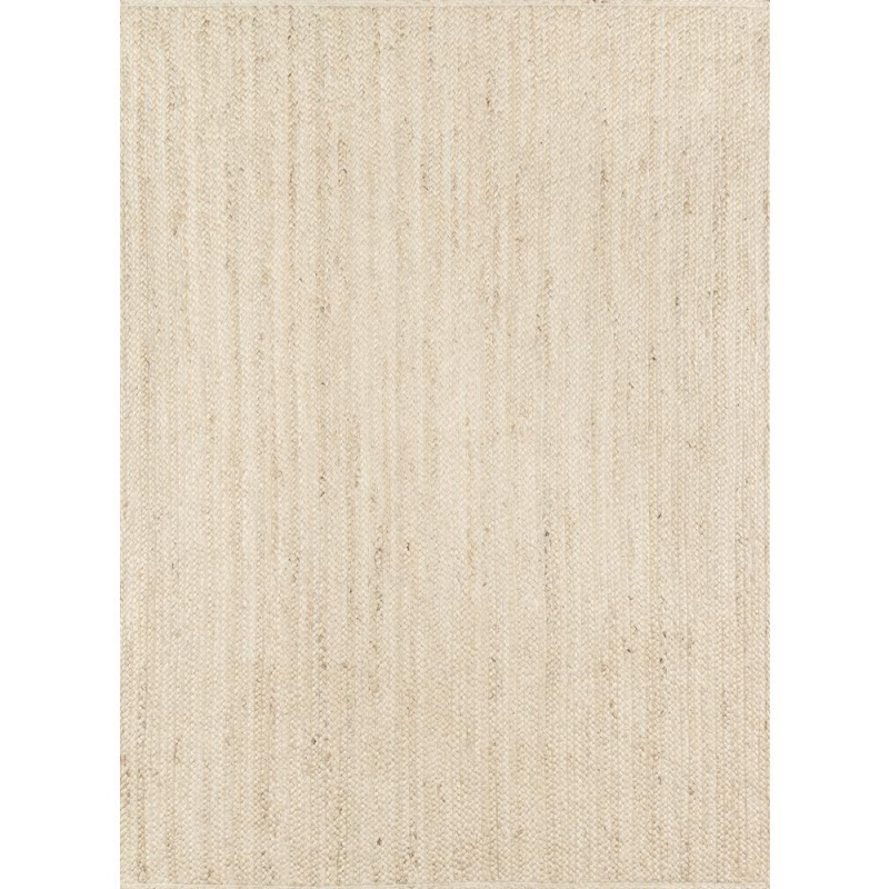 Modern Rectangle Area Rug, Natural, 5' X 7'6"