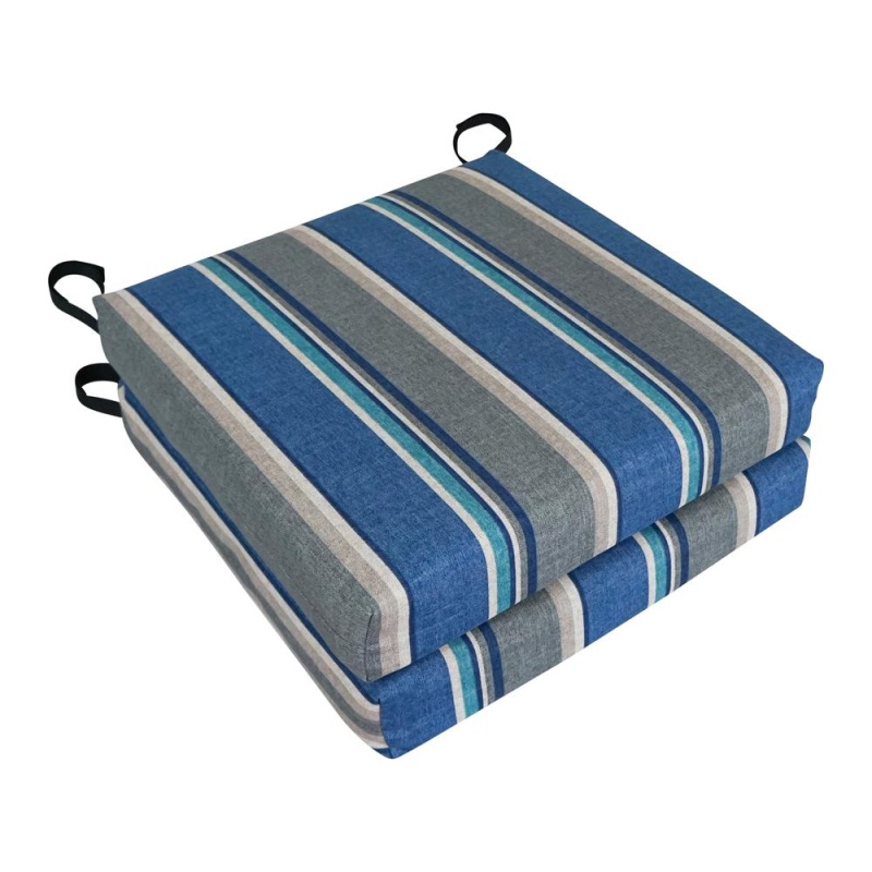 16-Inch Outdoor Cushion, Sovaro Denim