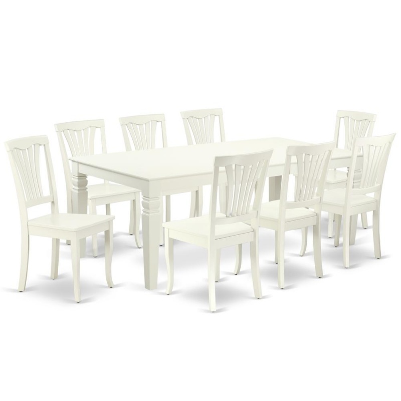 Dining Room Set Linen White