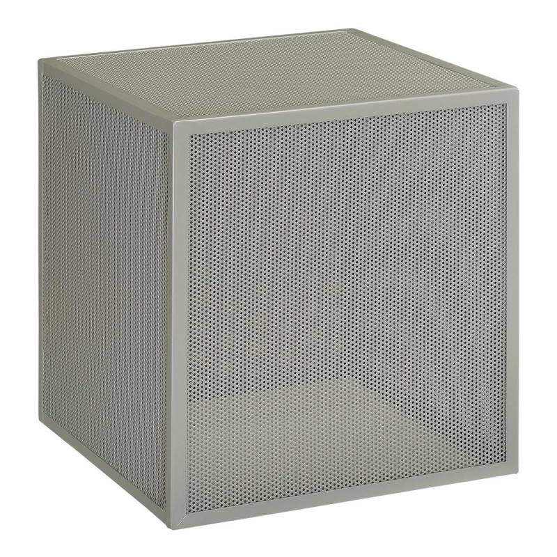 Catalina Accent Cube Table In Grey