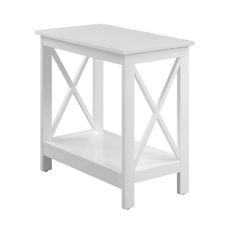 Oxford Chairside End Table With Shelf