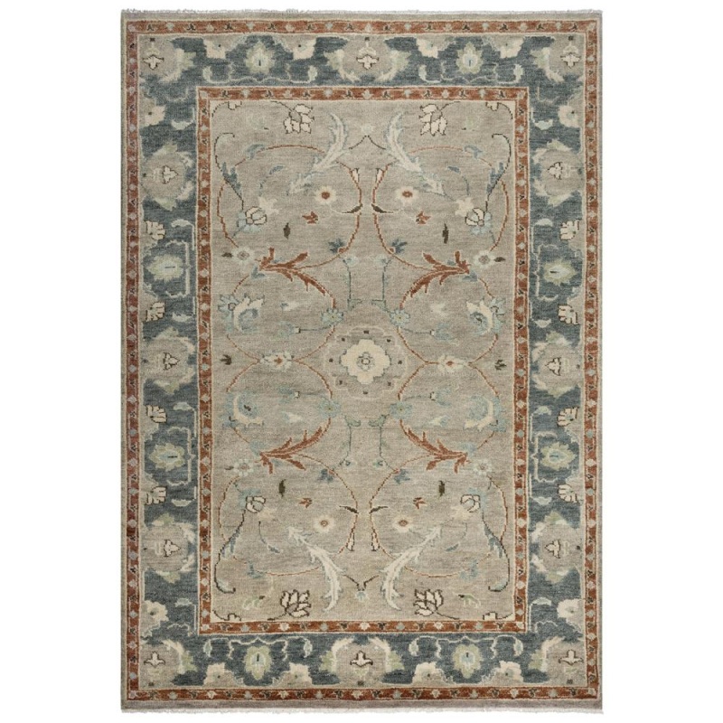 Hand Knotted Cut Pile Wool Rug, 10' x 14'