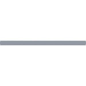 Lorell Single-Wide Panel Strip For Adaptable Panel System - 33.1" Width X 0.5" Depth X 1.8" Height - Aluminum - Silver