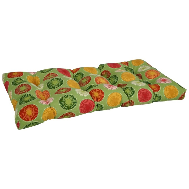 42-Inch By 19-Inch Polyester Outdoor Tufted Loveseat Cushion 94006-Ls-Od-127