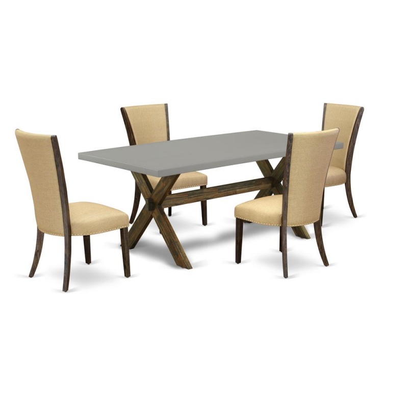 East West Furniture 5-Pc Dinette Set
