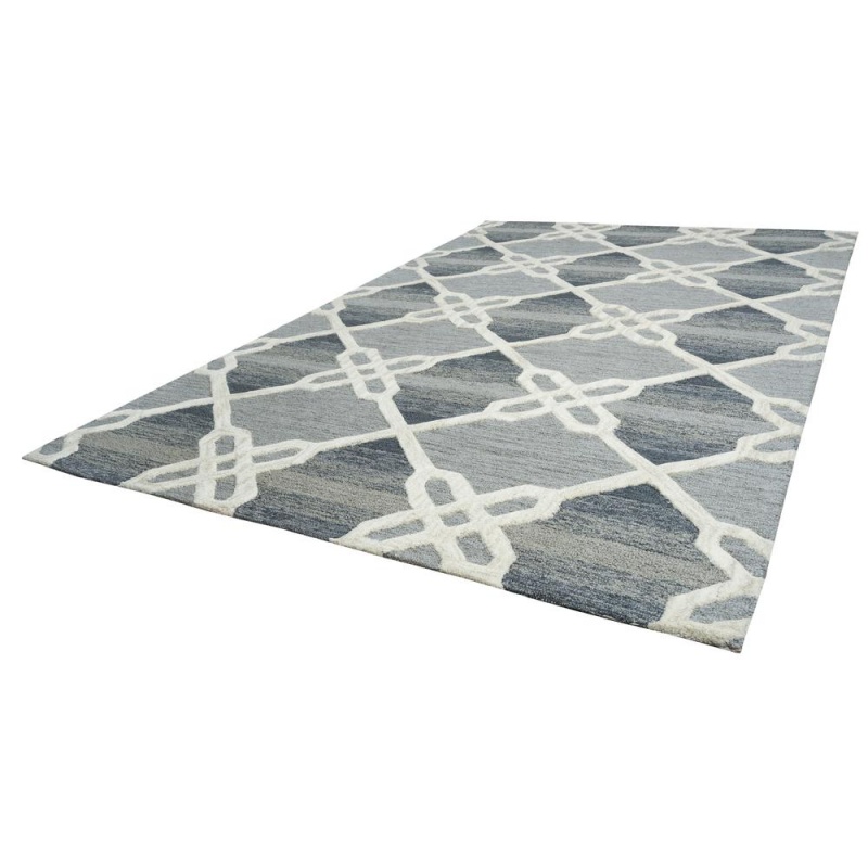 9' X 12' Hand-Tufted Rectangle Rug
