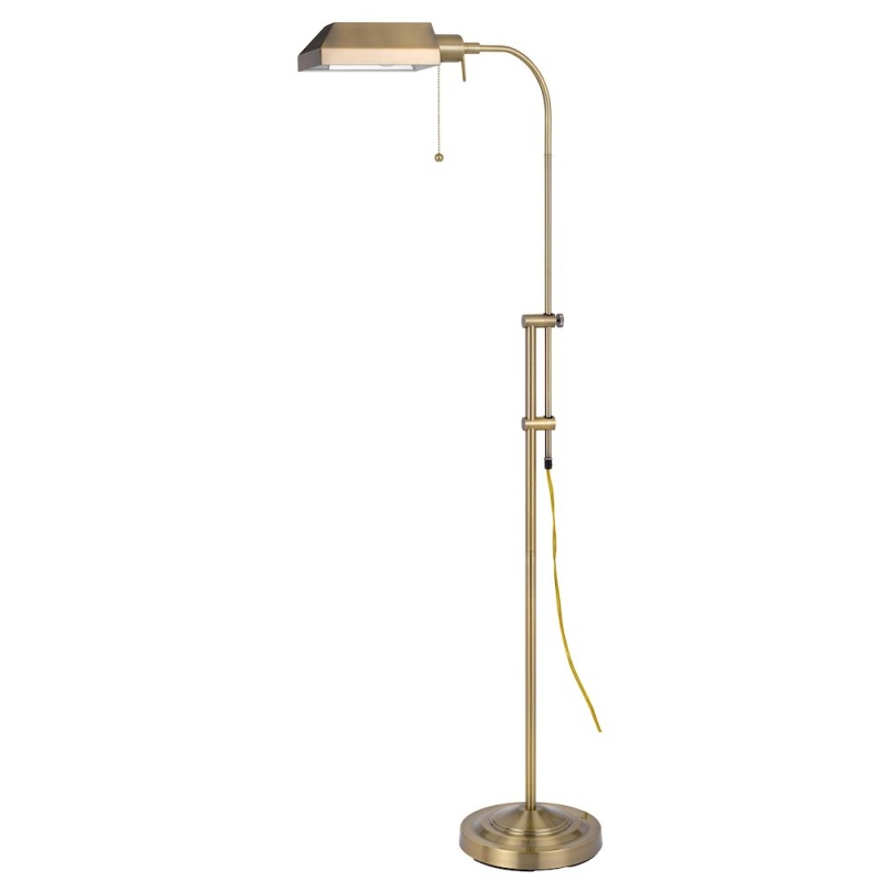 100W Pharmacy Floor Lamp with Adjustable Pole