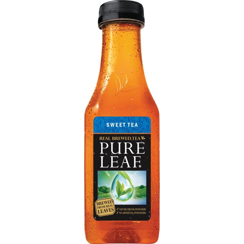 Pure Leaf Real Brewed Sweet Black Tea Bottle - 18 Oz - 12 / Carton