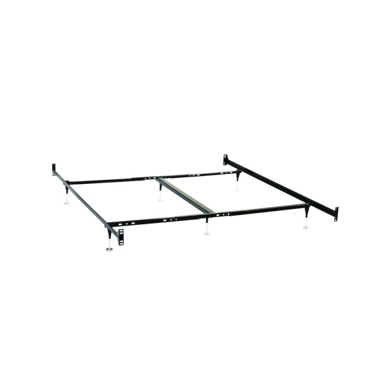 Esme Queen Or E King Bed Frame Black (Headboard & Footboard)