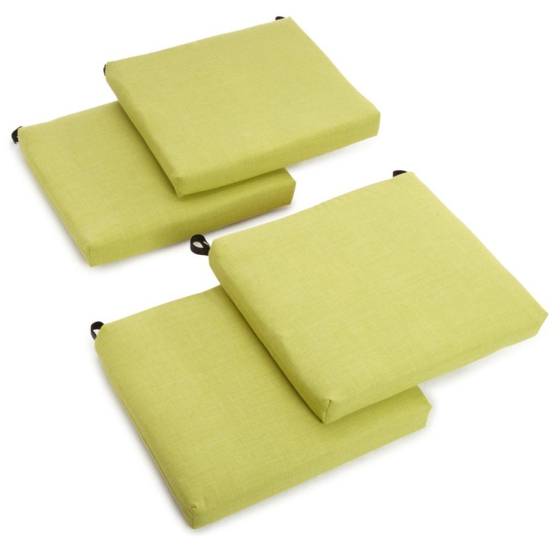 20-Inch By 19-Inch Spun Polyester Chair Cushion (Set Of Four)