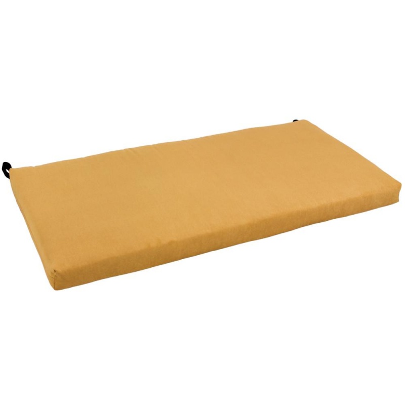 48-Inch By 19-Inch Solid Microsuede Bench Cushion 948X19-Ms-Lm
