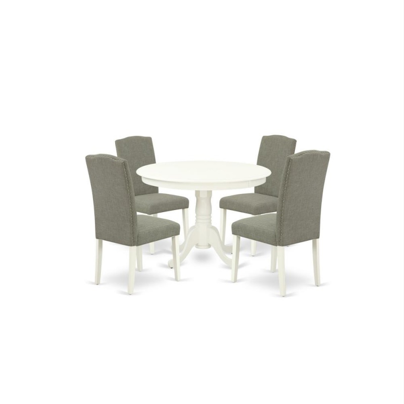 Dining Room Set Linen White