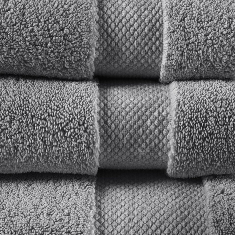 1000Gsm 100% Cotton 6 Piece Towel Set