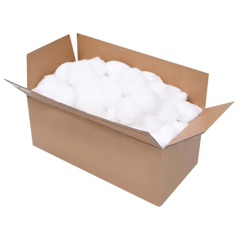 White Polyethylene Pool Filter Ball 1.5 lbs