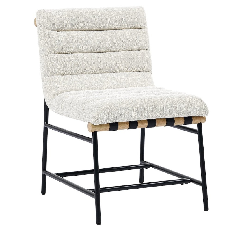 Yves Dining Table + Nicco Beige Polyester