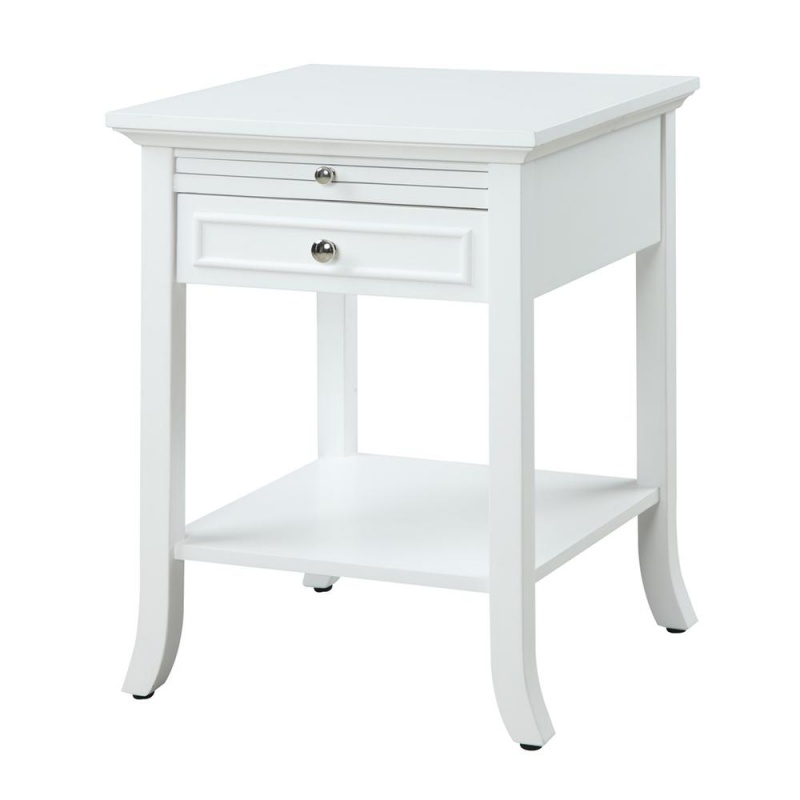 American Heritage Logan End Table With Drawer And Slide