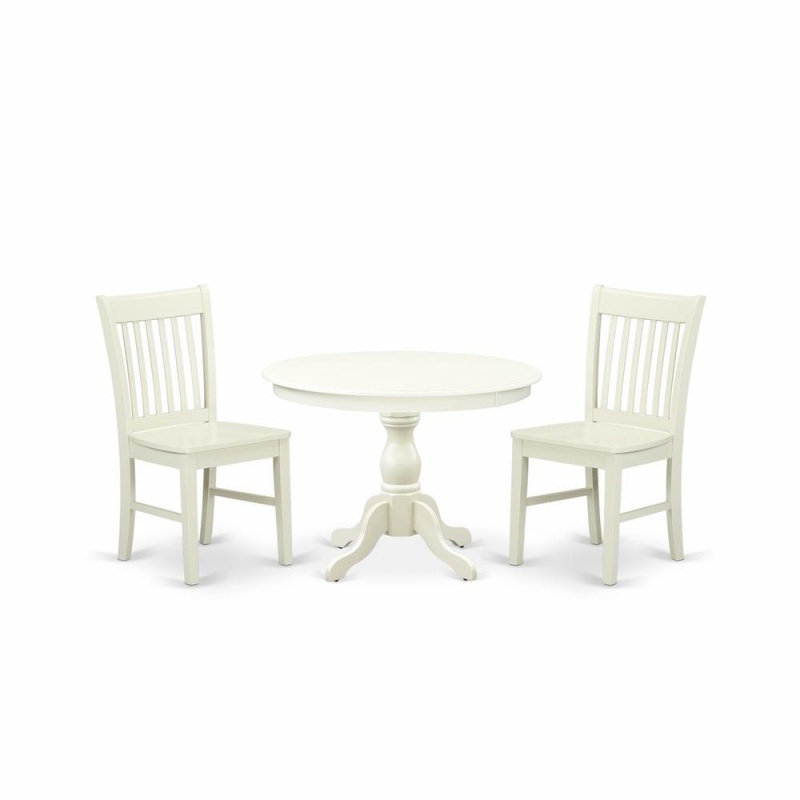 3 Piece Dining Room Table Set with 2 Chairs