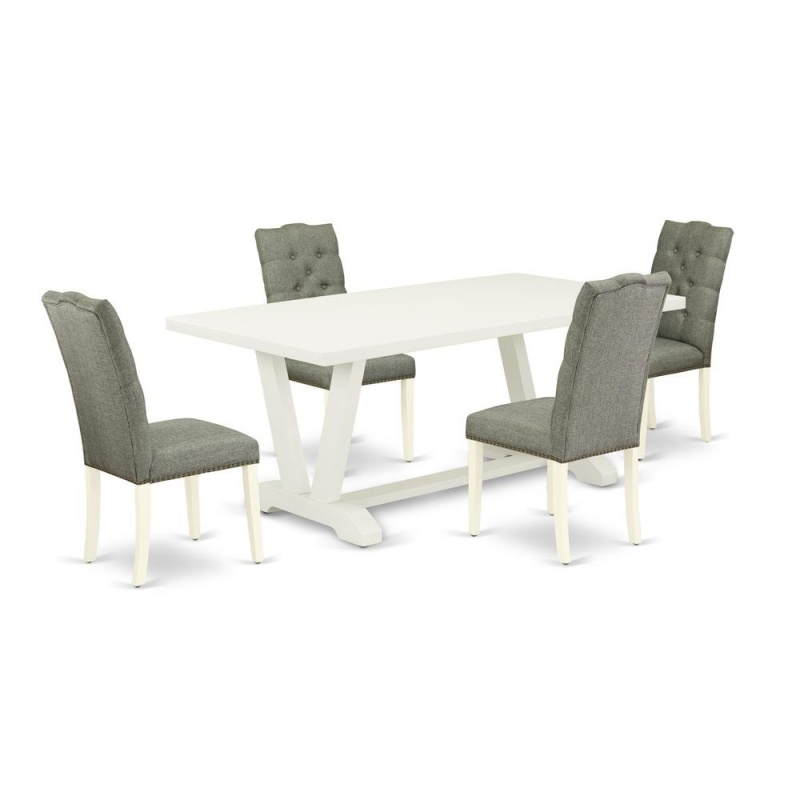 5-Pc Dining Room Table Set