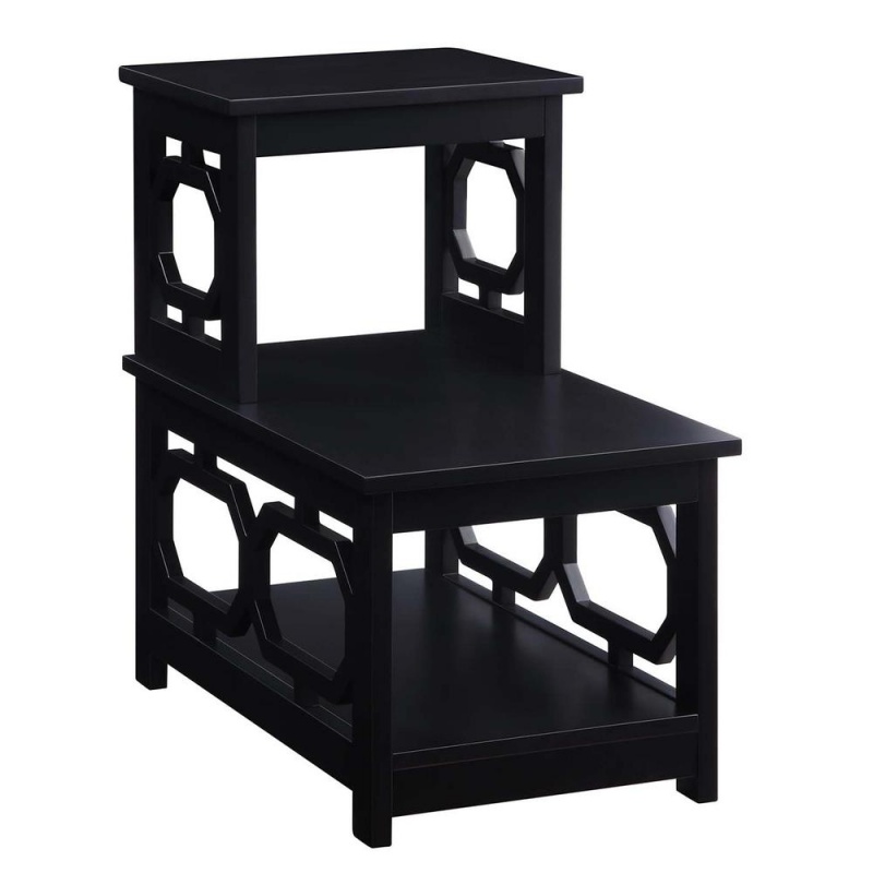 Convenience Concepts Omega 2 Step Chairside End Table - New Product