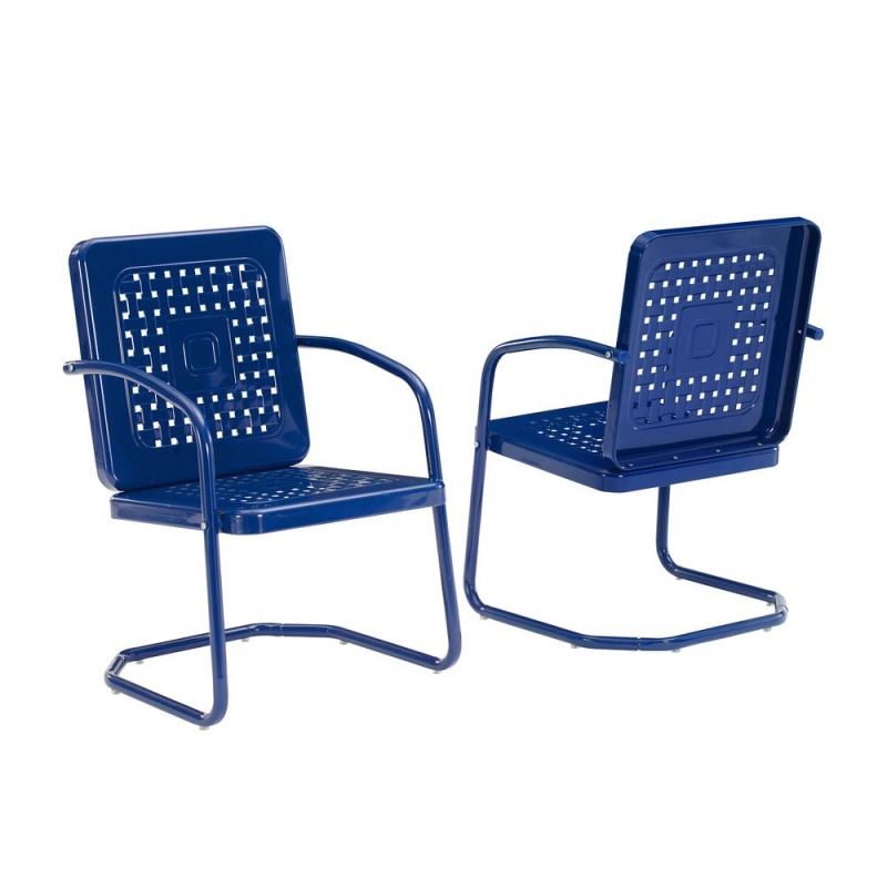 Bates 2Pc Retro Outdoor Chair Set - 2 Armchairs