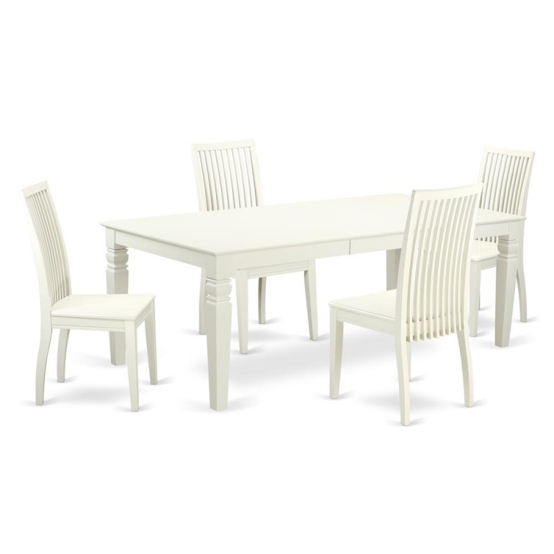 Dining Room Set Linen White