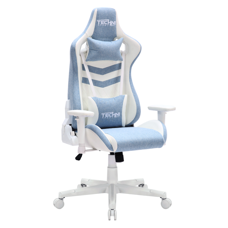 Techni Sport Ts86 Ergonomic Pastel Gaming Chair, Blue
