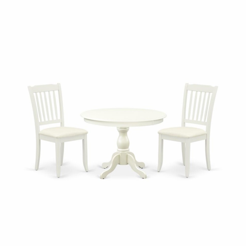 3 Piece Kitchen Set with Slatted Back Chairs