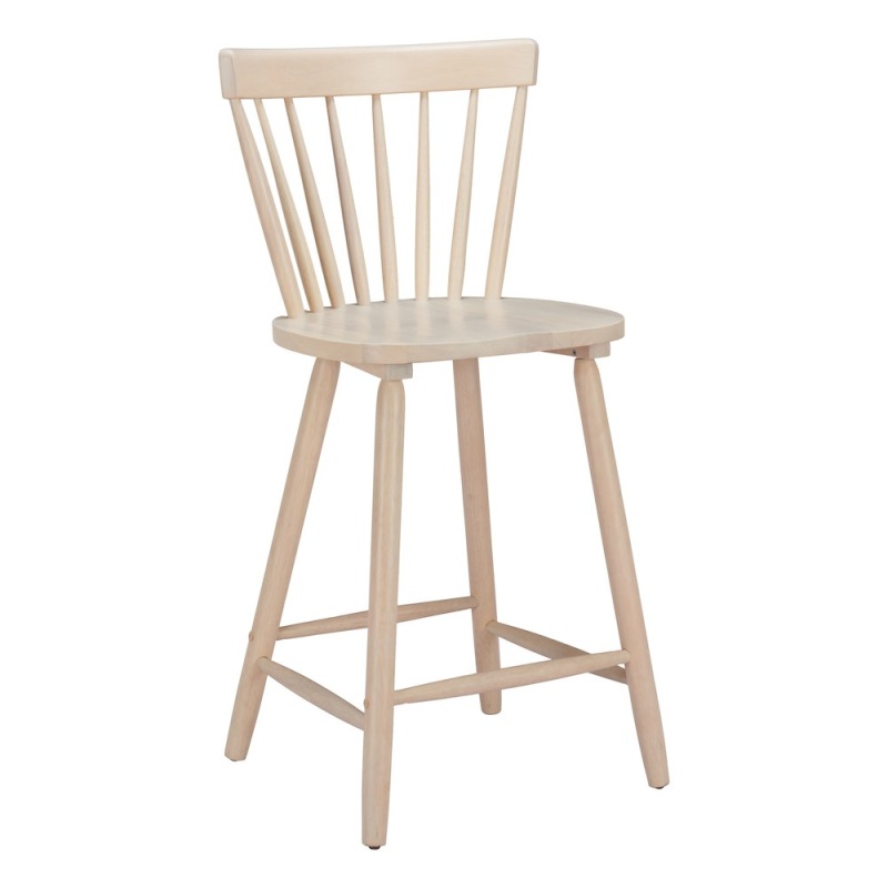 Tyce Counter Stool Set of 2 Natural