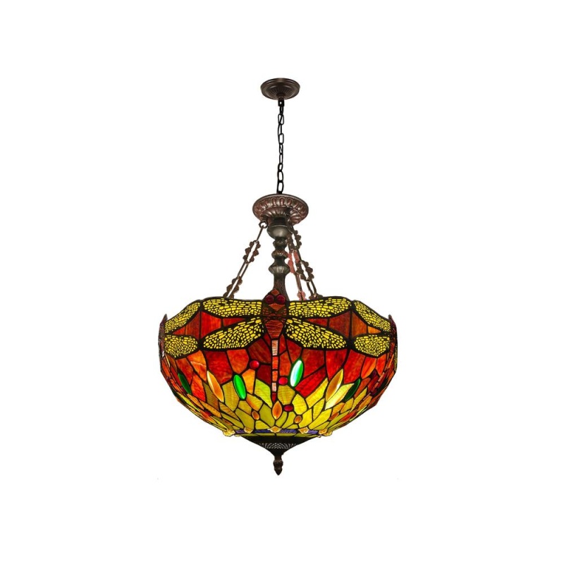 Chloe Lighting Empress Dragonfly Inverted Pendant