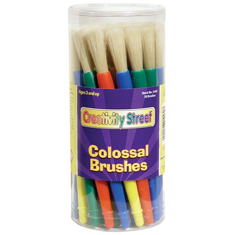 Colossal Brushes 30St Plastc Handle