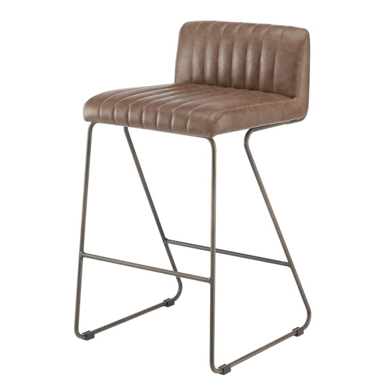 Raoul Kd Faux Leather Counter Stool