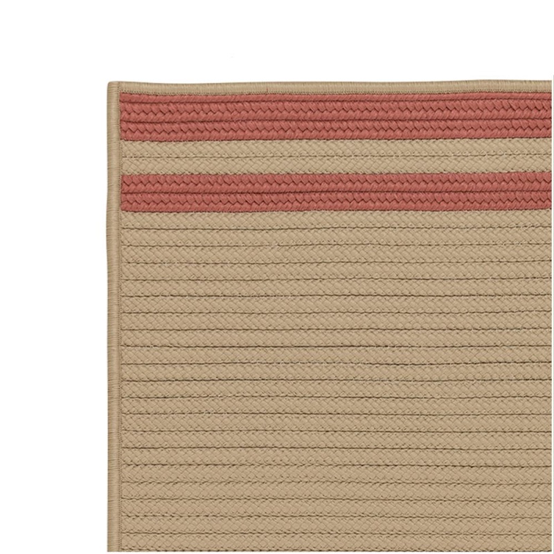 Denali End Stripe - Brick Red 10'X13'