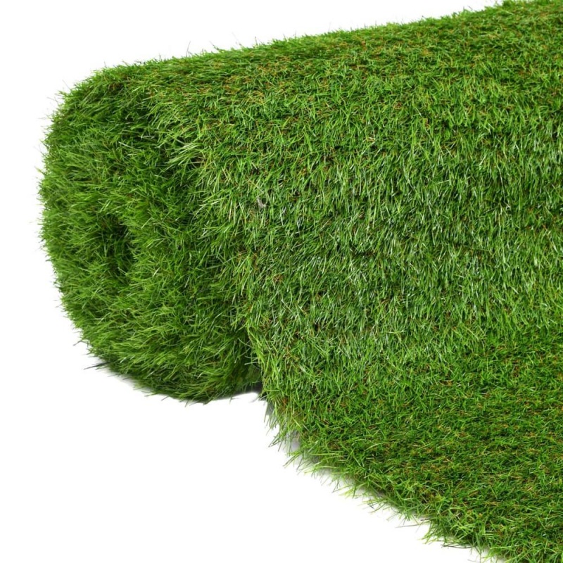 Vidaxl Artificial Grass 3.3'X26.2'/1.6 Green" 8830