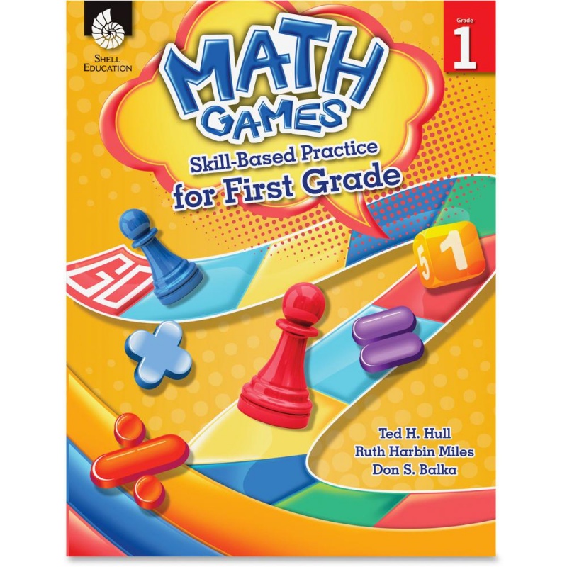 Shell Education Grade 1 Math Games Skills-Based Practice Book By Ted H. Hull, Ruth Harbin Miles, Don S. Balka Printed Book By Ted H. Hull, Ruth Harbin Miles, Don S. Balka - 144 Pages - Shell Education