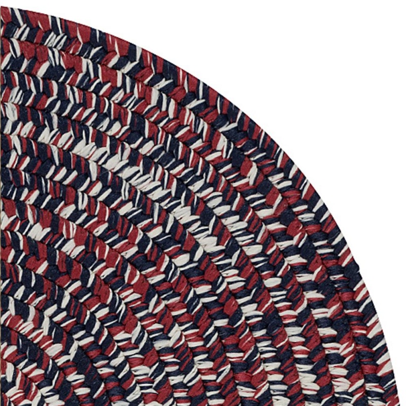 Laffite Tweed - Red/White/Blue 8X11