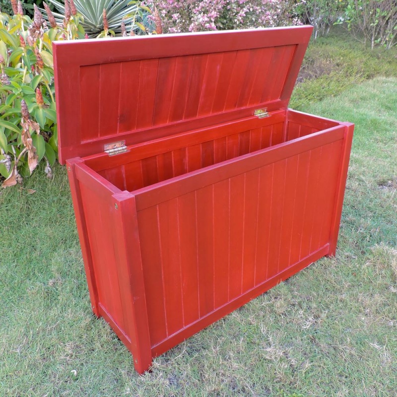 Royal Fiji Acacia Rectangular Storage Trunk