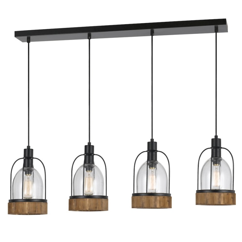 60W X 4 Beacon Island Fixture(Edison Bulbs Not Included)