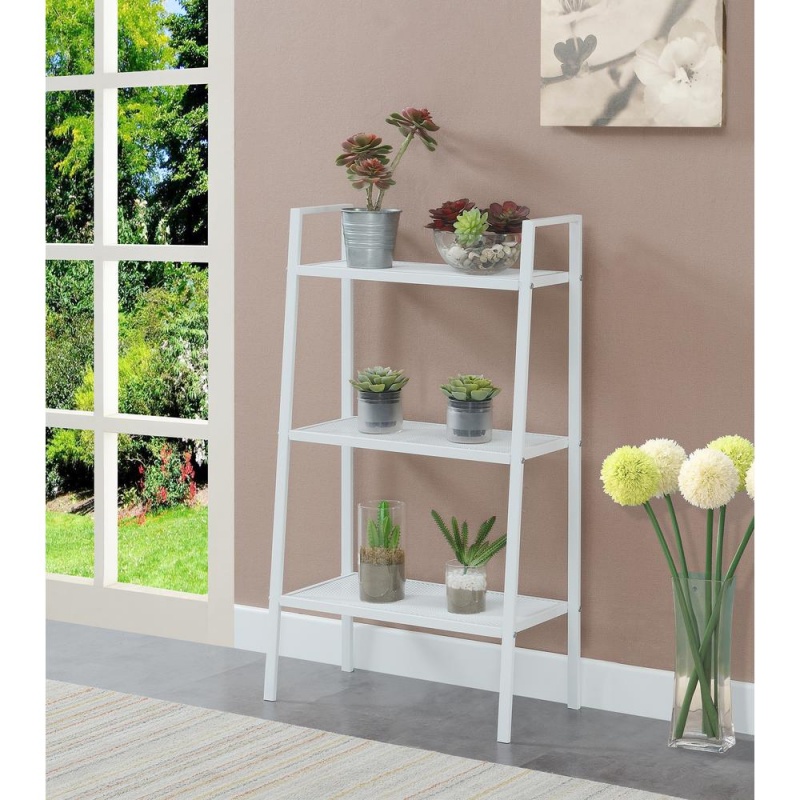 Designs2go 3 Tier Metal Plant Stand White