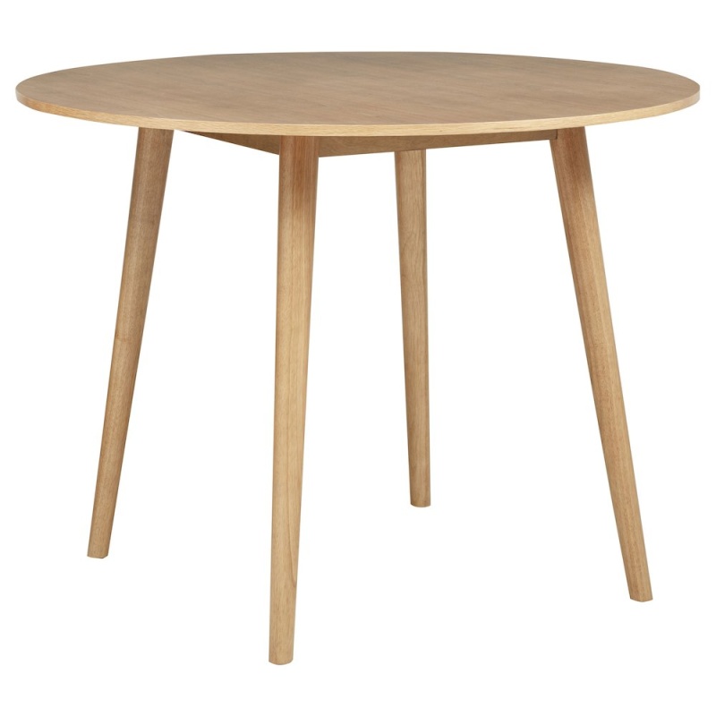 Andrews 48-Inch Round Counter Height Dining Table Light Ash