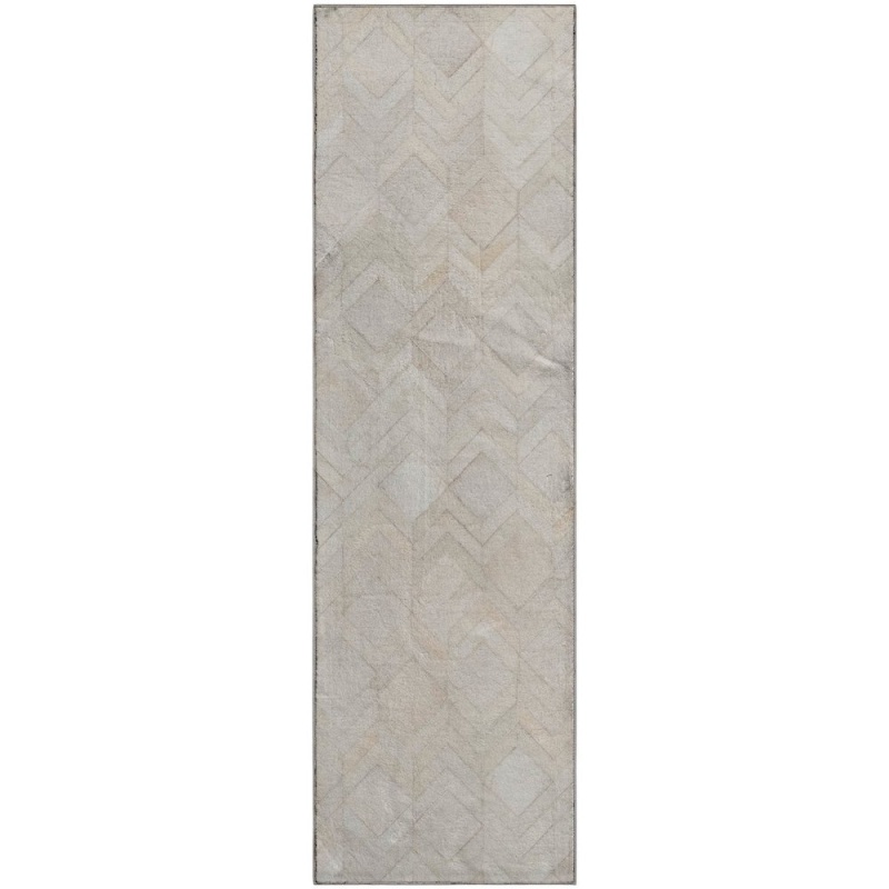 Luxury Washable Indoor/Outdoor Bozeman Linen Runner Rug