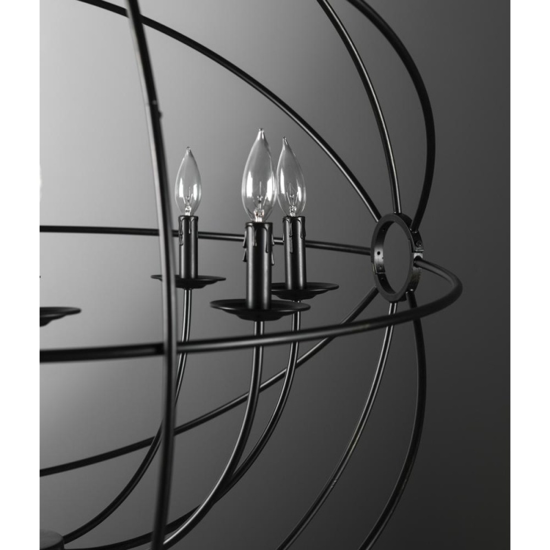 Voltaire 8-Light Globe Chandelier By Kosas Home