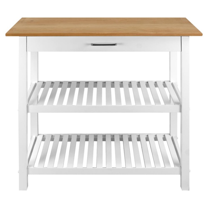 Kitchen Island With Solid American Cherry Top
