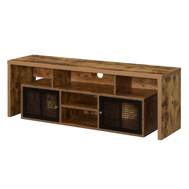 Lexington 60 Inch TV Stand With Storage Cabinets and Shelves