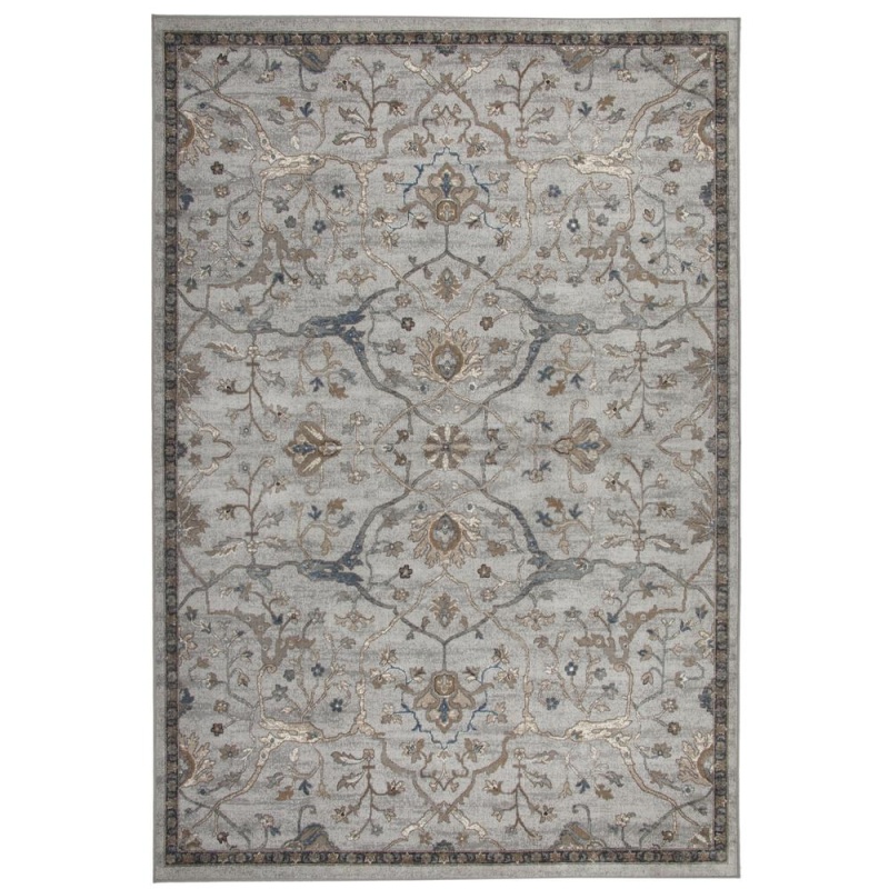 Sonoma Saffron Beige, Blue, And Brown Area Rug, 5'3" X 7'6"