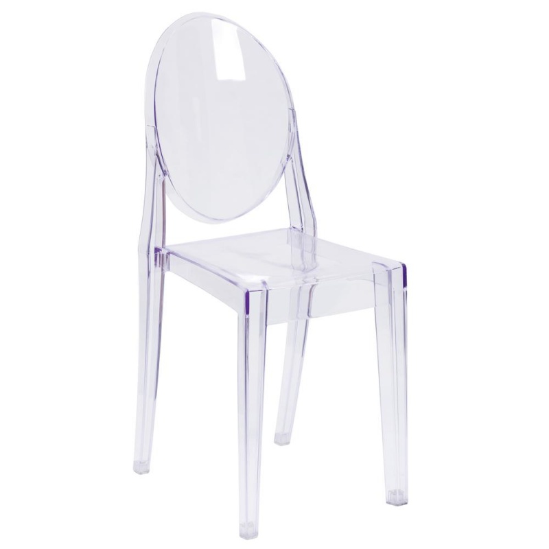 Ghost Side Chair In Transparent Crystal